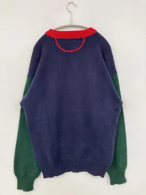 VARSITY/Tシャツ/カットソー/トップス/ネイビー/L