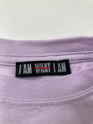 I AM WHAT I AM/アイアムワットアイアム/Tシャツ/カットソー/トップス/パープル/S