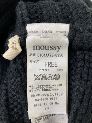 MOUSSY/マウジー/その他トップス/トップス/ブラック/FREE
