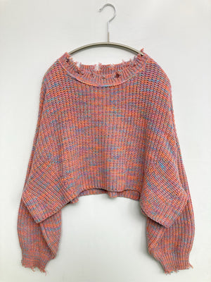 ems/エムズエキサイト/ニット/セーター/トップス/ピンク