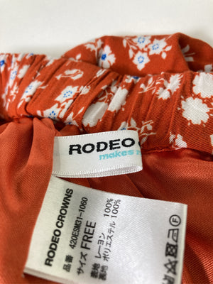 RODEO CROWNS/ロデオクラウンズ/ロングスカート/スカート/レッド/FREE