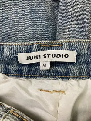 JUNE STUDIO/ショート/ミニスカート/スカート/スカイブルー/M