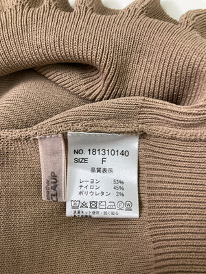 NICE CLAUP/ナイスクラップ/キャミソール/トップス/ベージュ/F