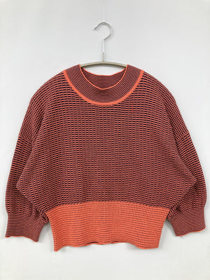 JEANASIS/ジーナシス/ニット/セーター/トップス/レッド/F