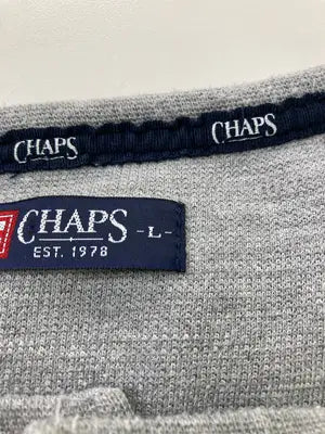 CHAPS/チャップス/Tシャツ/カットソー/トップス/グレー/L