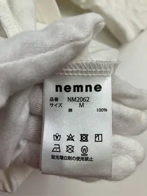 nemne/ネンネ/Tシャツ/カットソー/トップス/ホワイト/M