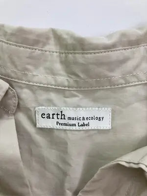 earth music&ecology/アースミュージックアンドエコロジー/シャツ/ブラウス/トップス/ベージュ/F