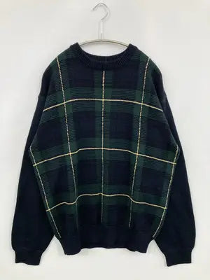 UNIQLO/ユニクロ/ニット/セーター/トップス/ネイビー/L