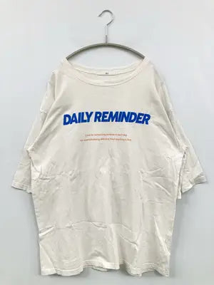 SLY/スライ/Tシャツ/カットソー/トップス/ホワイト/FREE