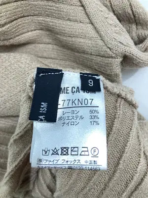 COMME CA ISM/コムサイズム/ニット/セーター/トップス/ベージュ/9