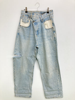 POCHER/ポシェ/デニムパンツ/パンツ/スカイブルー