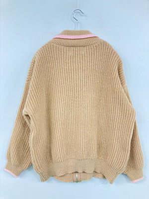 lanan/ラナン/ニット/セーター/トップス/ベージュ