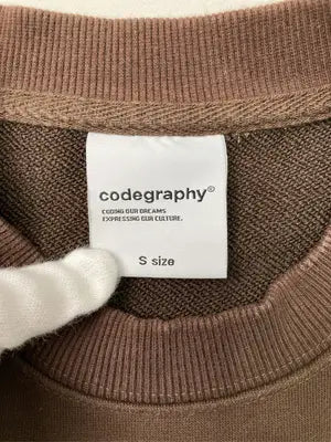 Code:graphy/コードグラフィー/スウェット/トップス/ブラウン/S
