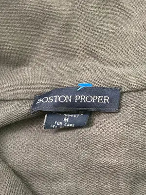 BOSTON PROPER/パーカー/トップス/グレー/M