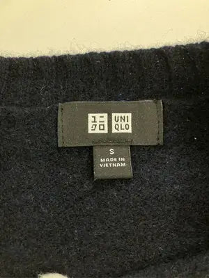 UNIQLO/ユニクロ/ニット/セーター/トップス/ネイビー/S