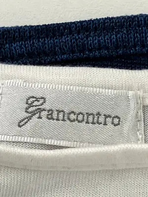 rancontro/Tシャツ/カットソー/トップス/ネイビー/L
