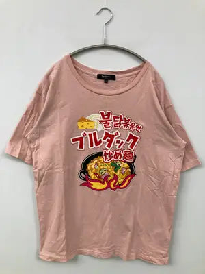 Doublefocus/ダブルフォーカス/Tシャツ/カットソー/トップス/ピンク/L