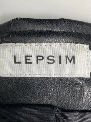 LEPSIM/レプシィム/レザージャケット/ジャケット/アウター/ブラック/L