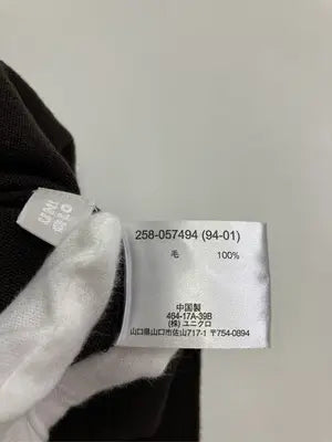 UNIQLO/ユニクロ/ワンピース/ワンピース/ドレス/ブラウン/S