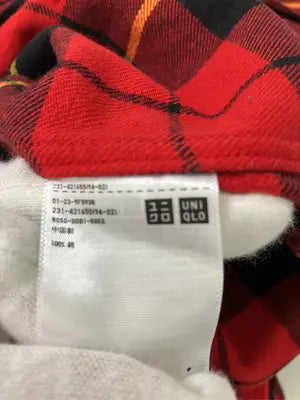 UNIQLO JW Anderson/ユニクロジェイダブリューアンダーソン/シャツ/ブラウス/トップス/レッド/S
