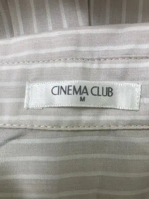 CINEMA CLUB/シネマクラブ/シャツワンピース/ワンピース/ドレス/ベージュ/M