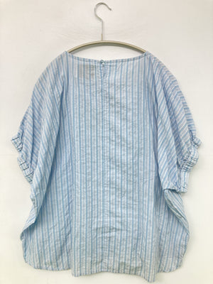 KEY MEMORY/シャツ/ブラウス/トップス/ブルー