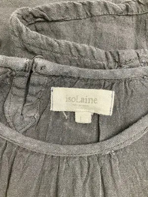 isoLaine/シャツ/ブラウス/トップス/ブラック/L