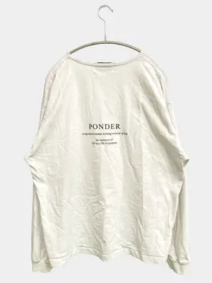 Confirm/コンファーム/Tシャツ/カットソー/トップス/ホワイト/M