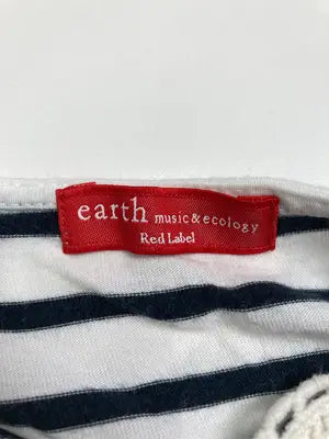 earth music&ecology/アースミュージックアンドエコロジー/Tシャツ/カットソー/トップス/ブラック/F