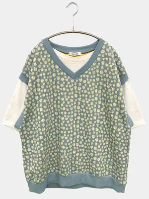 Chip Clip/チップクリップ/Tシャツ/カットソー/トップス/スカイブルー/M