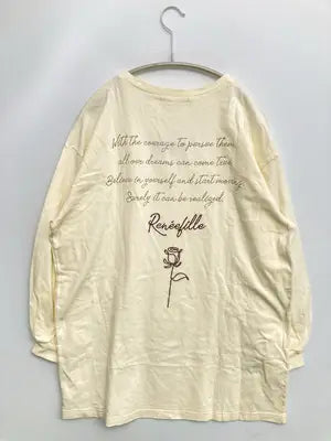Reneekille/Tシャツ/カットソー/トップス/アイボリー/M