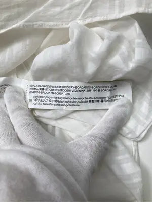 ZARA/ザラ/シャツ/ブラウス/トップス/ホワイト/USA L