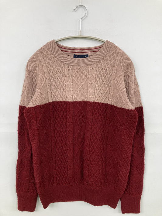 SHIPS/シップス/ニット/セーター/トップス/ブラウン/small