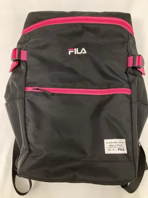FILA/フィラ/バックパック/リュック/バッグ/ブラック