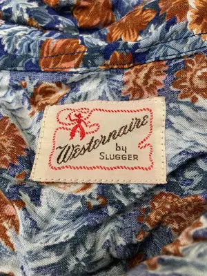 SLUGGER/シャツ/ブラウス/トップス/ブルー/S