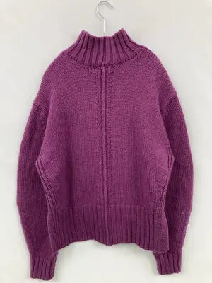 MOUSSY/マウジー/ニット/セーター/トップス/パープル/F