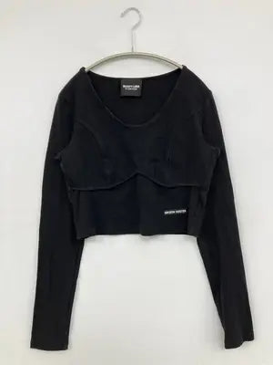 BEAUTY LUNA/Tシャツ/カットソー/トップス/ブラック/M