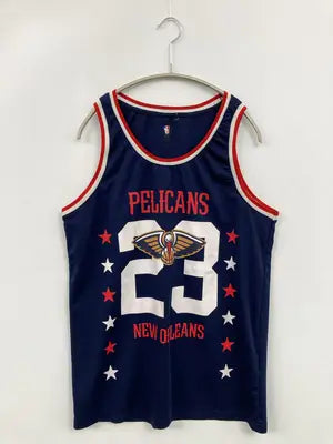NBA/エヌビーエー/タンクトップ/トップス/ネイビー/SMALL