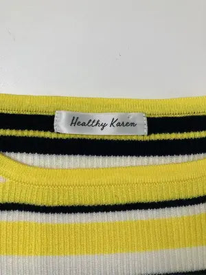 HEALTHY KAREN/ヘルシーカレン/Tシャツ/カットソー/トップス/イエロー/M