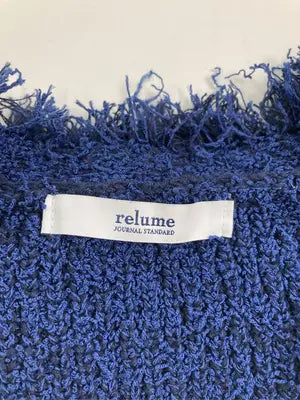 relume/レリューム/ベスト/トップス/ネイビー/F