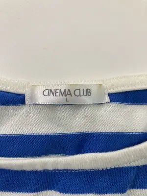 CINEMA CLUB/シネマクラブ/Tシャツ/カットソー/トップス/ブルー/L