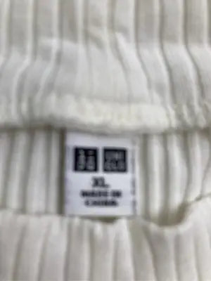 UNIQLO/ユニクロ/Tシャツ/カットソー/トップス/アイボリー/XL