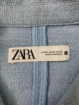 ZARA/ザラ/セットアップ/ジャケット/アウター/スカイブルー/XS