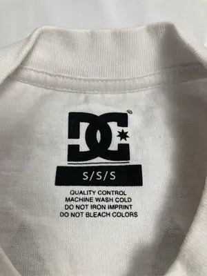 DC/ディーシー/Tシャツ/カットソー/トップス/ホワイト/S