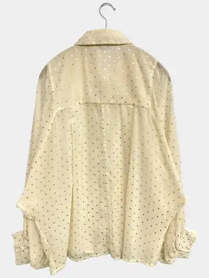 ZARA/ザラ/シャツ/ブラウス/トップス/アイボリー/USA  M-L