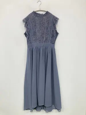 LACE LADIES/レースレディース/ドレス/ワンピース/ドレス/ブルー/XL