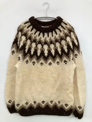 ICELAND SWEATER/ニット/セーター/トップス/ベージュ/L