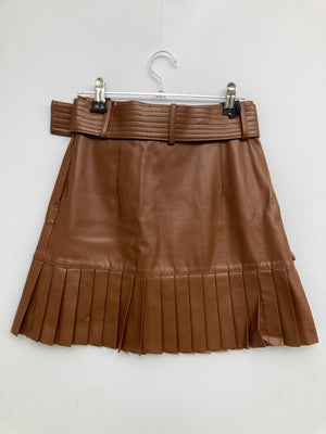 ZARA/ザラ/ショート/ミニスカート/スカート/ブラウン/XS
