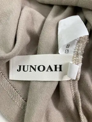 JUNOAH/ジュノア/Tシャツ/カットソー/トップス/ベージュ/M