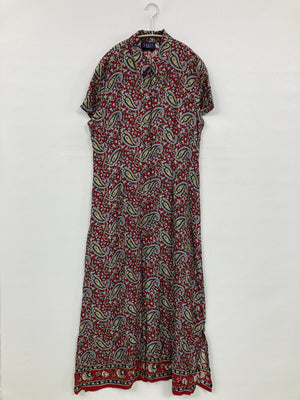 CRAZY HORSE/シャツワンピース/ワンピース/ドレス/レッド